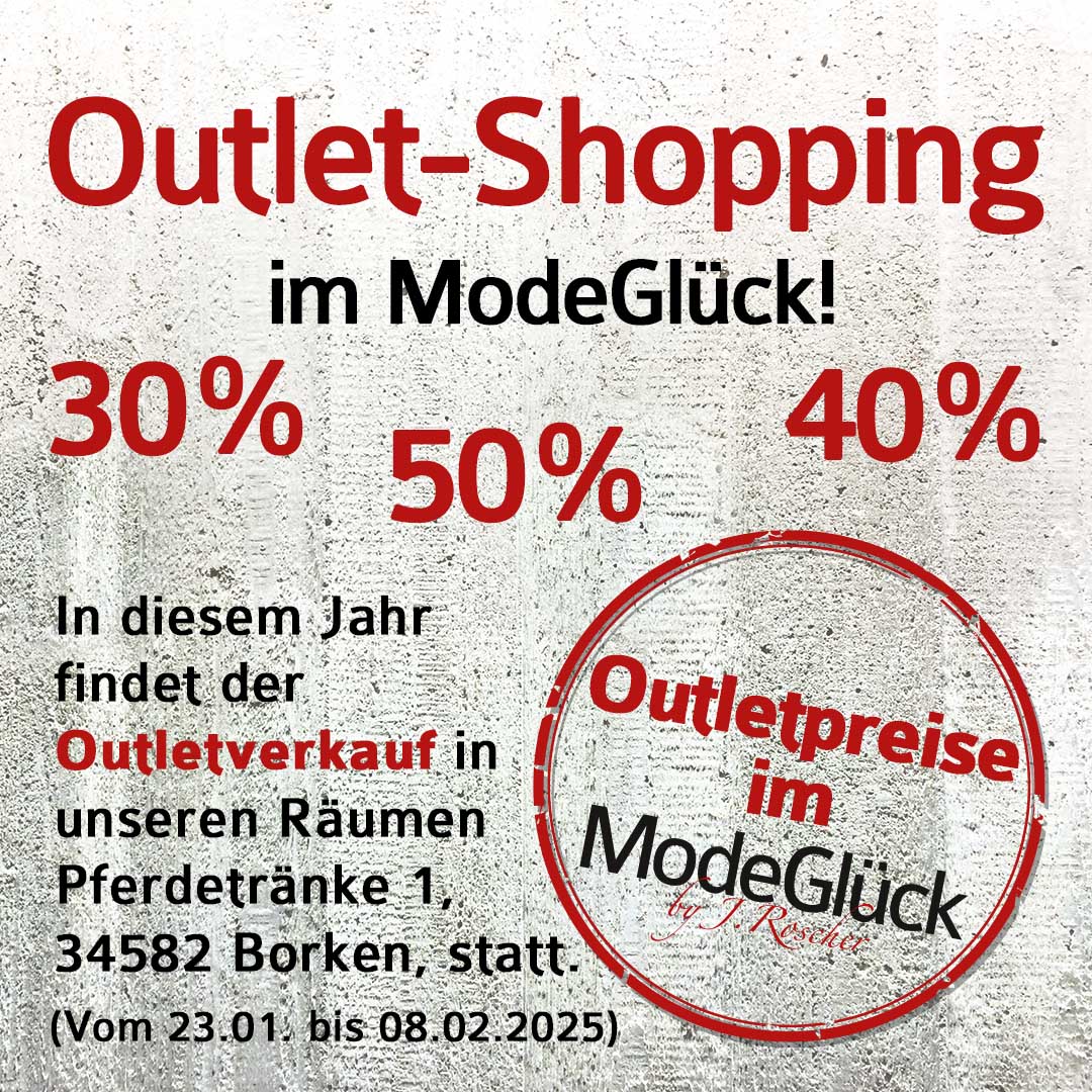 Outlet-Shopping im ModeGlück