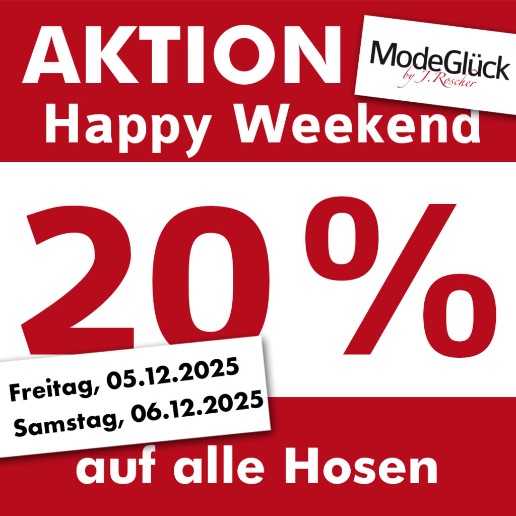 Aktion Hosen im ModeGlück
